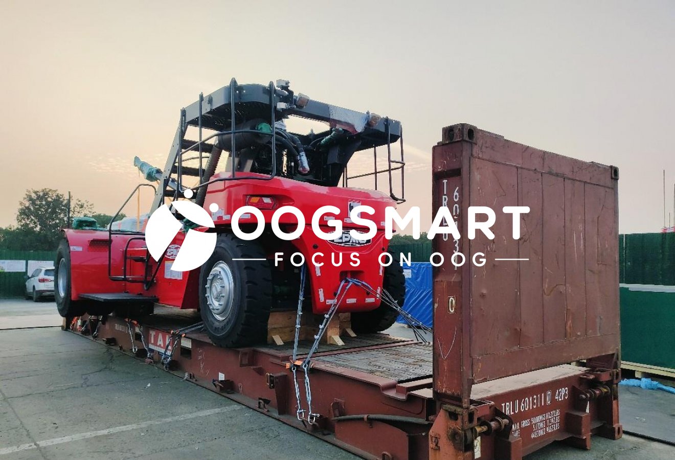 SHA--SINGAPORE 2X40FR 堆高机