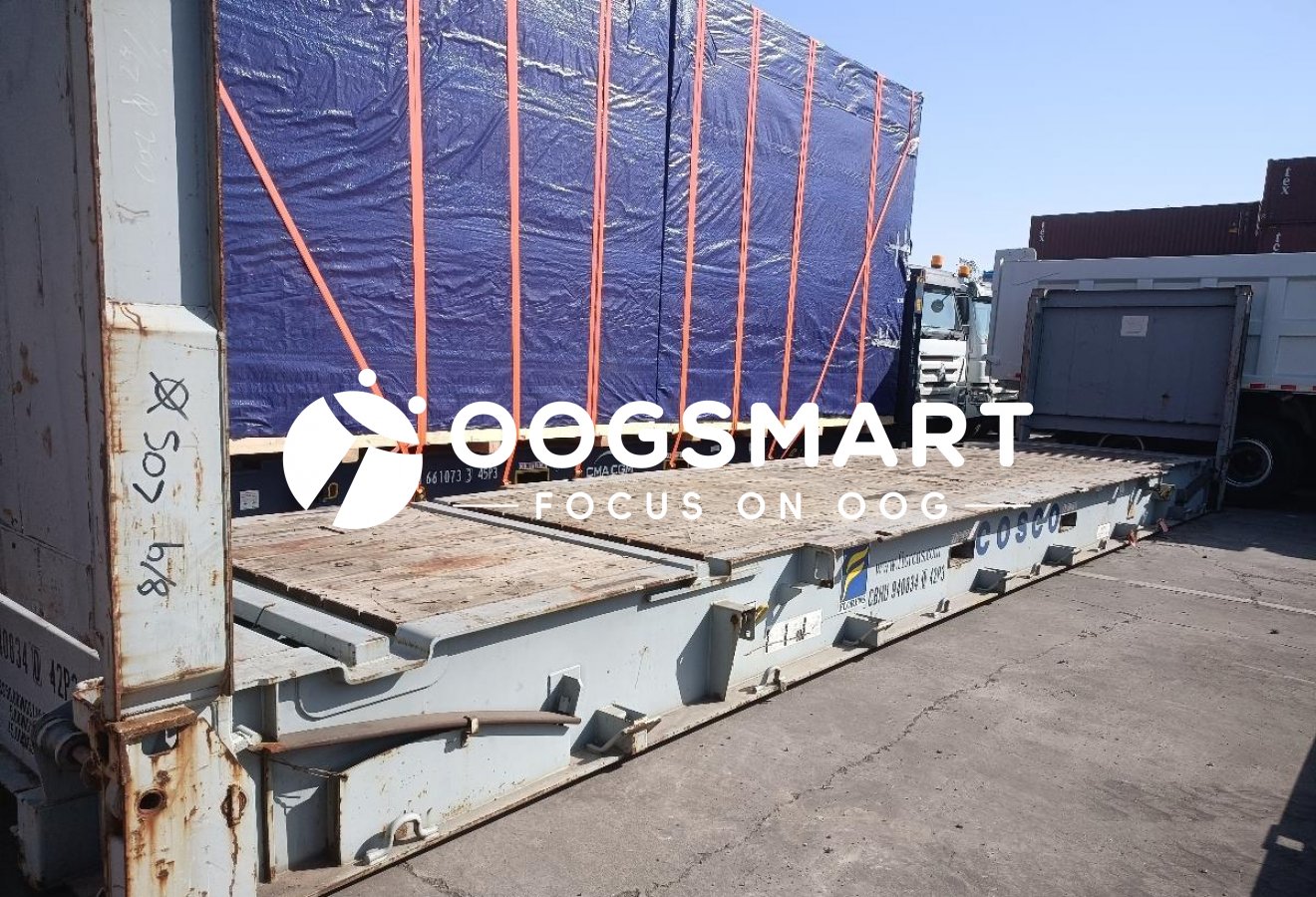 SHA--SINGAPORE 2X40FR 堆高机