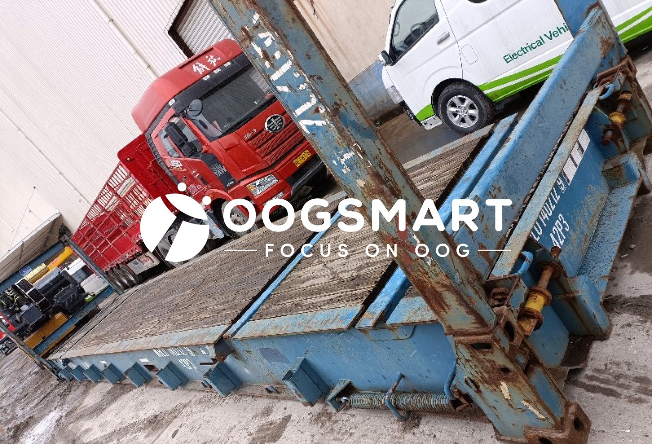 SHA-BANGKOK 1X20GP+1X40FR OWOH 起重机部件(卷扬小车)