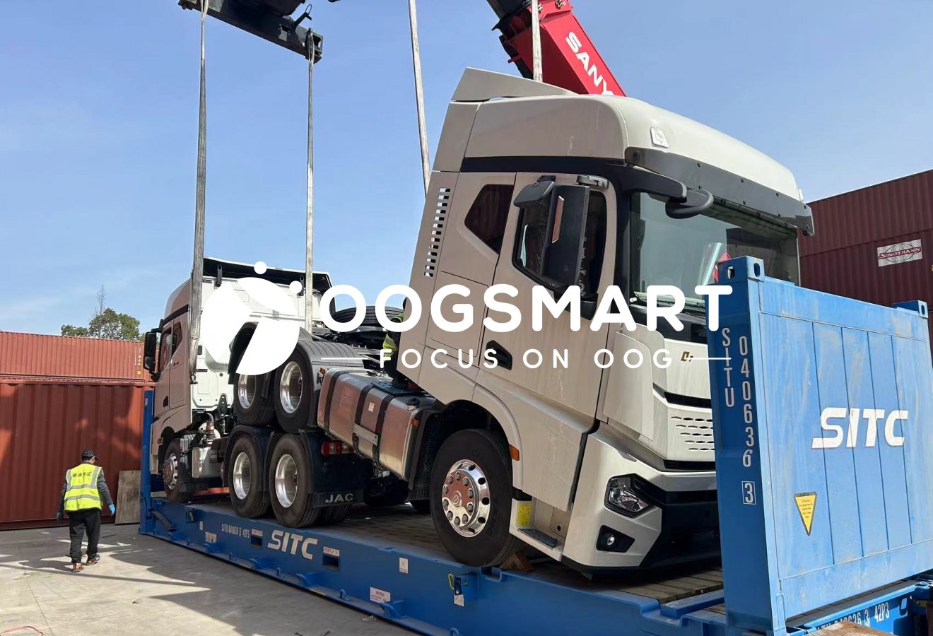 SHA--YANGON 2X40FR 牵引车头