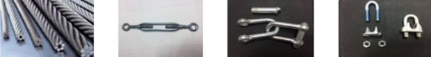 Wire rope/Turnbuckles/Shackle/Chunk